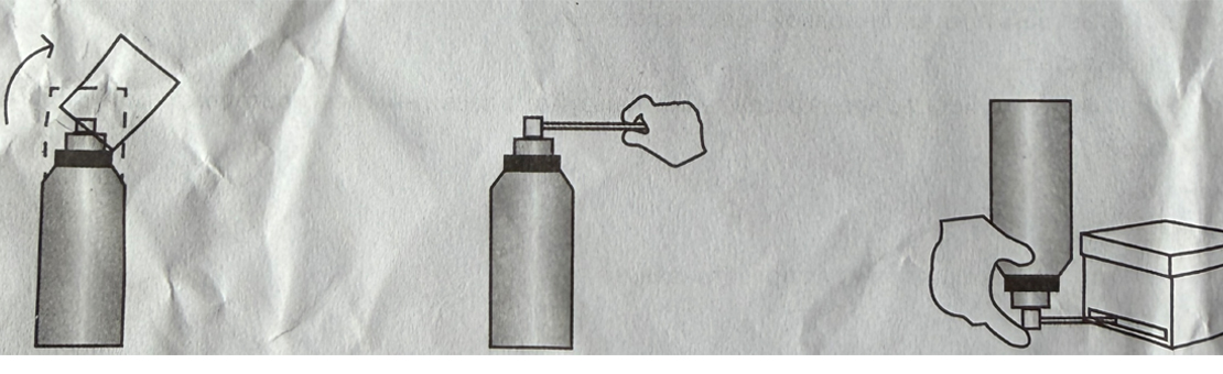 instructions of using Varroa Mite Spray